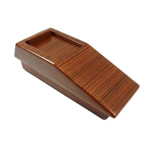 Mercedes W124 Cassette Box - Omac - Zebrano - '85-'89 Mercedes W124 Cassette Box - Omac - Zebrano - '85-'89